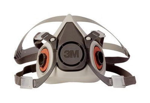 3MST 6100 SMALL HALF FACE RESPIRATOR FACEPIECE ONLY 21617  **HEALTH & SAFETY GUIDELINES PROHIBIT RETURNS OR REFUNDS**