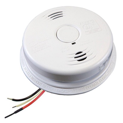 KIDD 21010408N AC/DC HARDWIRE INTELLIGENT ION SMOKE/CO ALARM TEN YEAR SEALED BATTERY, VOICE 10YR (I12010SCO)