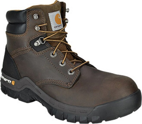 CARH CMF6366-BRNOT-12M WORK FLEX 6" BRN COMP TOE BROWN OIL TANNED LEATHER CEMENT CONSTRUCTED WITH CARHARTT RUBBER RUGGED FLEX OUTSOLE COMPOSITE TOE MENS