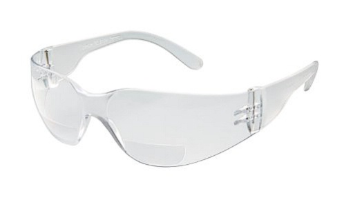 GWAY 46MA20 STARLITE MAG CLEAR TEMPLES, CLEAR FX2 ANTI-FOG LENS, 2.0 DIOPTER SAFETY GLASSES