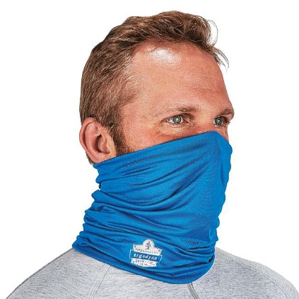 ERGODYNE 42149 L/XL BLUE 6489 CHILL-ITS 2-LAYER COOLING MULTI-BAND ADJUSTABLE NOSE CLIP MEETS CDC AND WHO RECOMMENDATIONS 