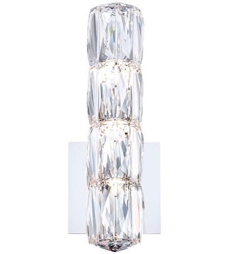 SCHO S2613-401H POLISHED STAINLESS STEEL CRYSTAL PENDANT