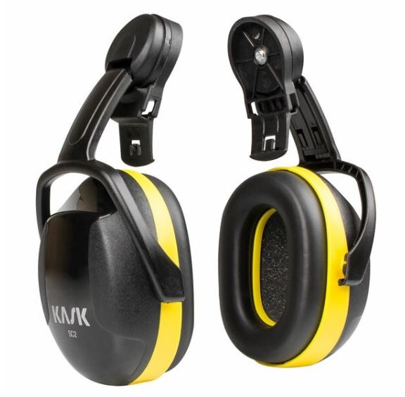 KASK WHP00005- SC2 - YELLOW EARMUFFS MED. TO HIGH LEVEL OF NOISE NRR=28dB FOR KASK SUPER PLASMA & ZENITH HELMETS