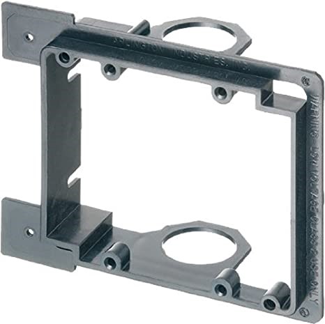 ARLN LVMB2 LOW VOLTAGE MOUNTING PLATE 2 GANG 