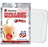 IMPL 07302 YAKTRAX HAND & BODY WARMERS - SOLD PER PR