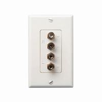 PASS 364741-01-V1 4 ZONE AUDIO DIS OUTLET WH (M2)