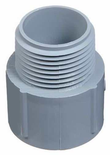 PVC MALE TERMINAL ADAPTER 3-1/2" 078092