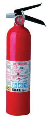 KIDD 466227 PROLINE MULTI-PURPOSE DRY CHEMICAL FIRE 2.6 LBS EXTINGUISHERS-ABC TYPE, WALL HANGER