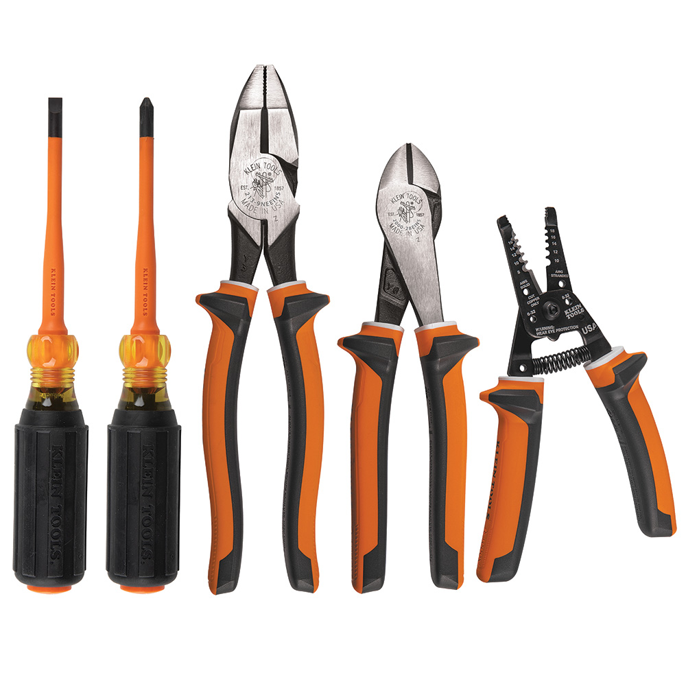 KLEI 94130 1000V INSULATED TOOL KIT, 5-PIECE