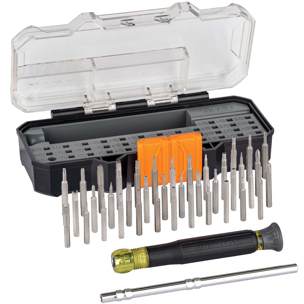 KLEI 32717 ALL-IN-1 PRECISION SCREWDRIVER SET WITH CASE