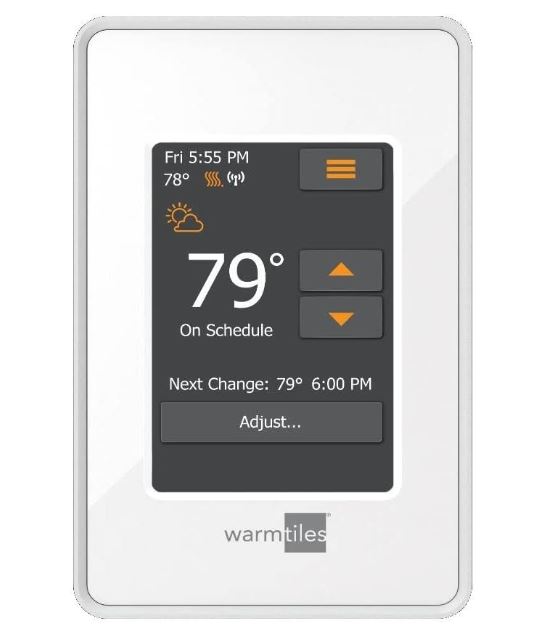 EASY ESW WIFI WARM TILES COLORTOUCH PROGRAMMABLE THERMOSTAT