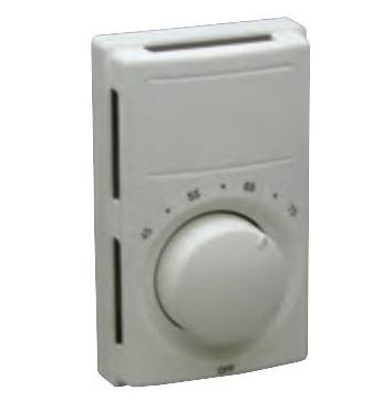 BERK M602W DPST WALL ACTION LINE VOLTAGE THERMOSTAT RATED 22 AMPS AT 120-240V 18 AMPS AT 277V