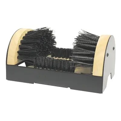 WEILER 804-44391 BOOT CLEANING BRUSHES 9 IN X 6 IN WOOD BLOCK NYLON BRISTLES