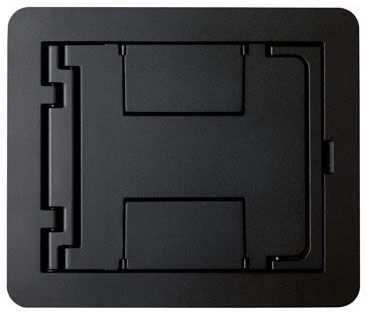 WMOL FPBTCBK FLOORPORT FLANGED BLANK TOP BLACK