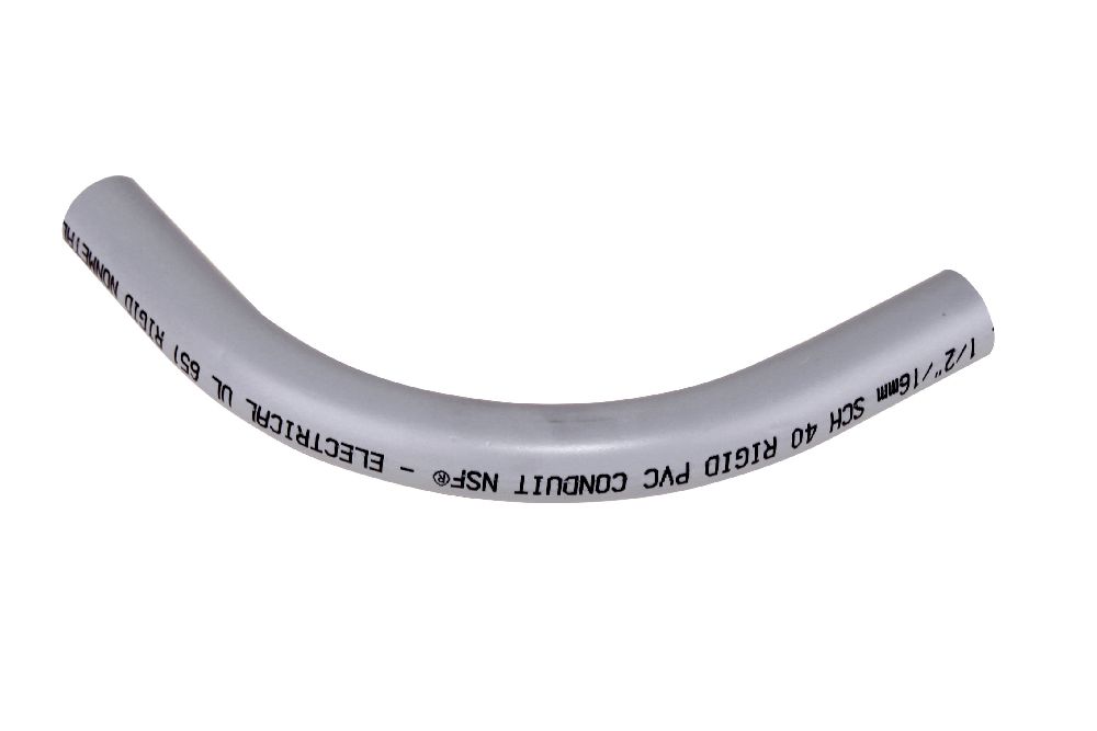 PVC STANDARD ELBOW 90 DEGREE 1/2" 078540
