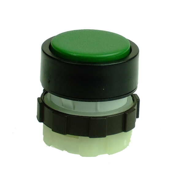 IMO BS3DGREEN PUSH BUTTON SPRING RETURN GREEN BLACK BEZEL