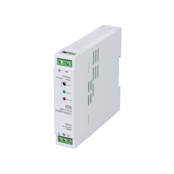 IMO BPS-1-15-24DC POWER SUPPLY 90-264V AC INPUT 24V DC OUTPUT 15 WATTS 0.65A DIN RAIL MOUNTING CURUS