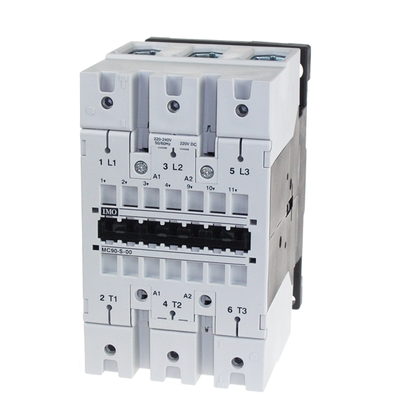 IMO MC90-S-0024 CONTACTOR 3 POLE OPEN 45KW 90A AC3 24V50/60HZ 24VDC COIL