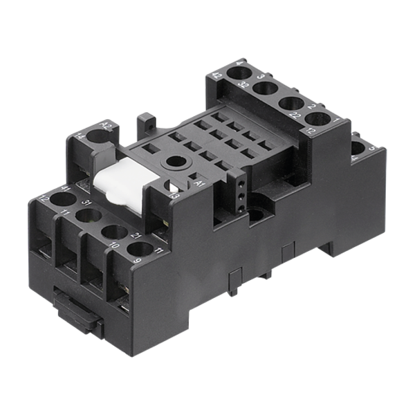 IMO SRNE4-C RELAY SOCKET (BASE) FOR HYE41 RELAYS T35 DIN/PANEL MOUNT 14 PINS REPLACES SRN4-C
