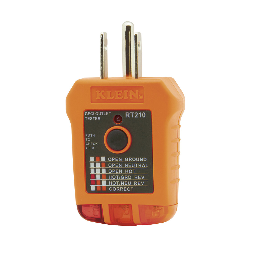 KLEI RT210 GFCI OUTLET TESTER