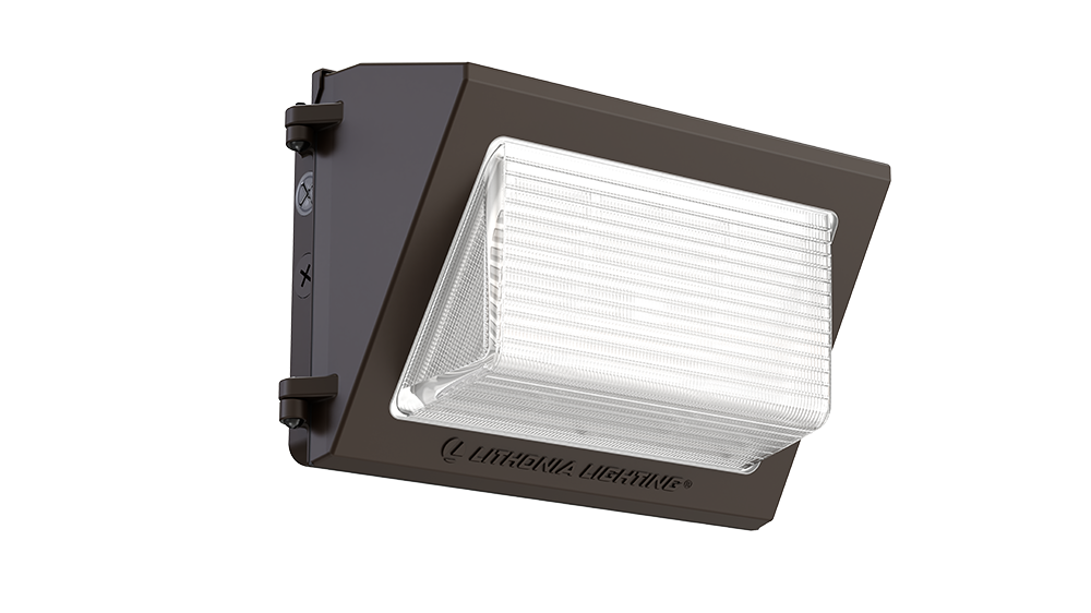 LITH TWR1-LED-ALO-SWW2-UVOLT-PE- DDBTXD LED REFRACTOR WALL PACK  ADJUSTABLE LUMENS 2300/5300/8500 ADJUSTABLE CCT 3K/4K/5K  PHOTOCELL INCLUDED BRONZE FINISH CI CODE: 280GWW