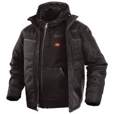 MILW 251B-21-XL M-12 HEATED 3-IN-1 JACKET KIT X-LARGE BLACK