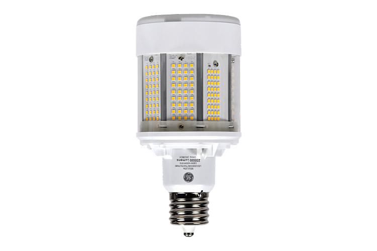GE LED150ED28/740/277/480 PC# 93139849 LED HID REPL LAMP 150W EQUAL 277-480V 8.3" MOL 23,500 LUMEN 70CRI 4000K 50,000H BALLAST BYPASS
