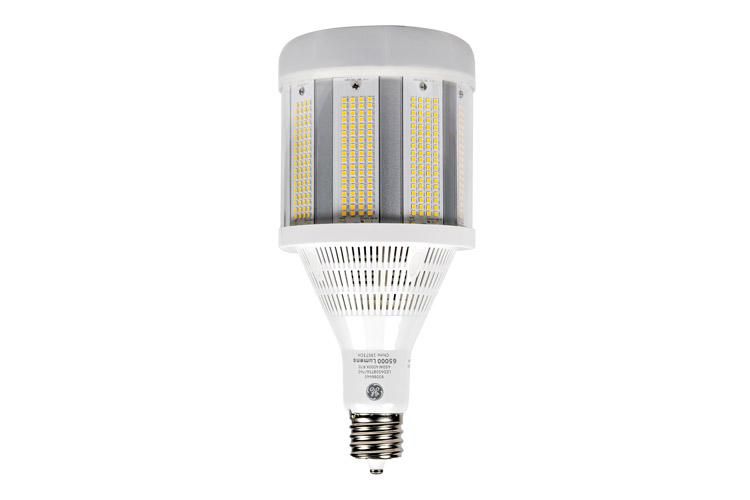 GE LED450BT56/750 PC# 93096547 EX39 MOGUL 450W 277-480V MOL 12.3" 65,000L 5000K 750W HPS 1000W HPS EQ 50,000H DAMP LED COB LAMP