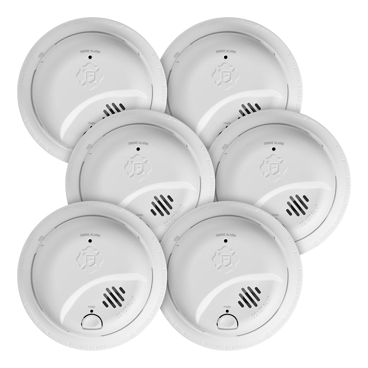 BRK 1046838 SOLD IN A 6-PK ONLY SMI100-AC ION SMOKE ALARM 9120B OLD INDIVIDUAL SMOKE USE # 1046836 CONTRACTOR PACK