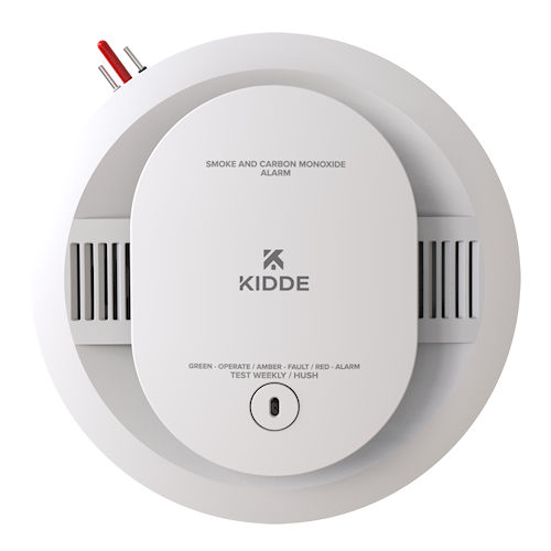 KIDD 21033081 SMACFEX FIREX SMOKE ALARM PHOTOELECTRIC HARDWIRED WITH AA BACKUP BATTERY 1 PACK PE 120V INTERCONNECTED