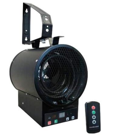BERK GH48R GARAGE/UNIT HEATER WITH REMOTE, 4800/3600 WATTS, 240V/208V