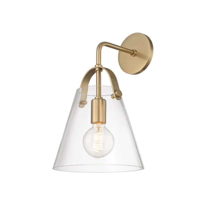 HVAL H162101AGB 1 LIGHT WALL  SCONCE KARIN      *