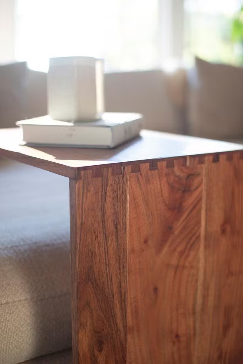 KALA NRAH1045 ACACIA WOOD SOFA ACCENT TABLE *