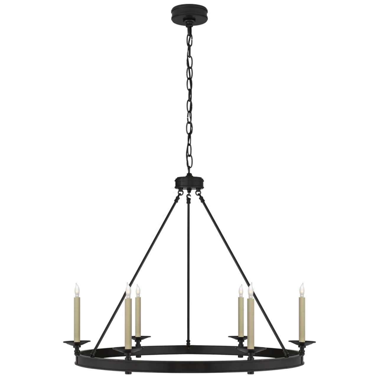 VISUSIGN BRONZE 6-LIGHT CHANDELIER CHC 1601BZ
