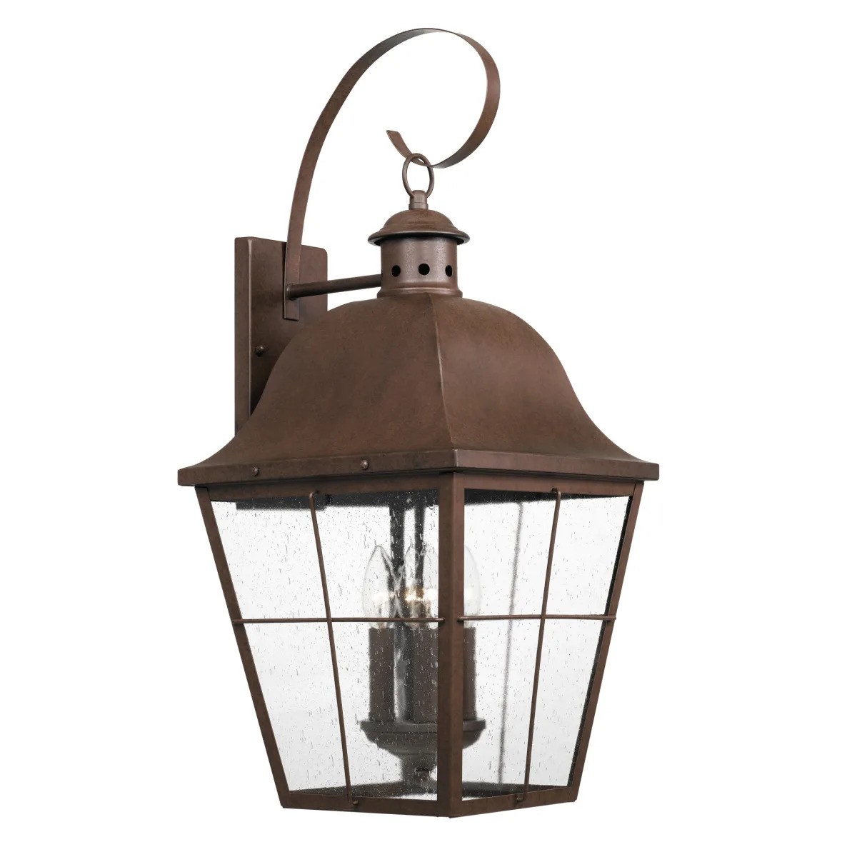 QZEL MHE8412CU OUTDOOR WALL COPPER BRONZE MILLHOUSE **DISCONTINUED WITH NO STOCK**