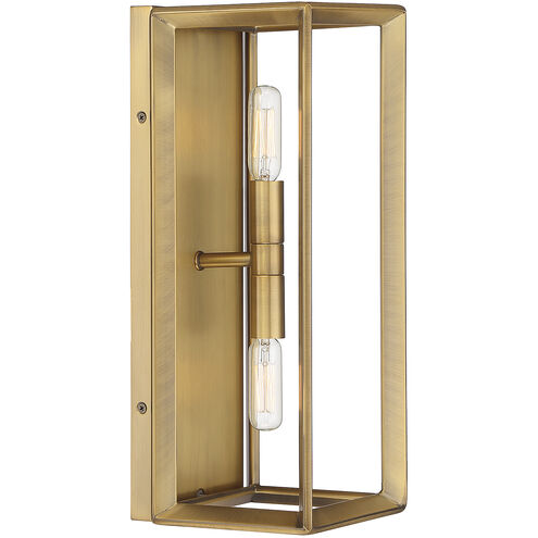 SAVO L924242322 BRASS WALL  SCONCE **RT**      *