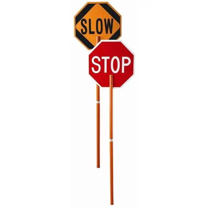 CORTINA 03-822P 3007773 PDL ST/SL REF 24ABS ASSEMBLY 3007773 STOP SLOW SIGN WITH EXTENDED HANDLE