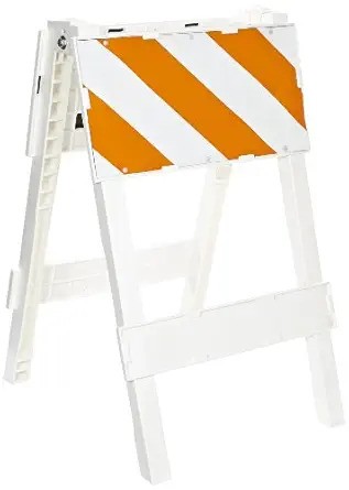 CORTINA 97-01-001 BARRICADE ENGINEER GRADE STRIPED SHEETING