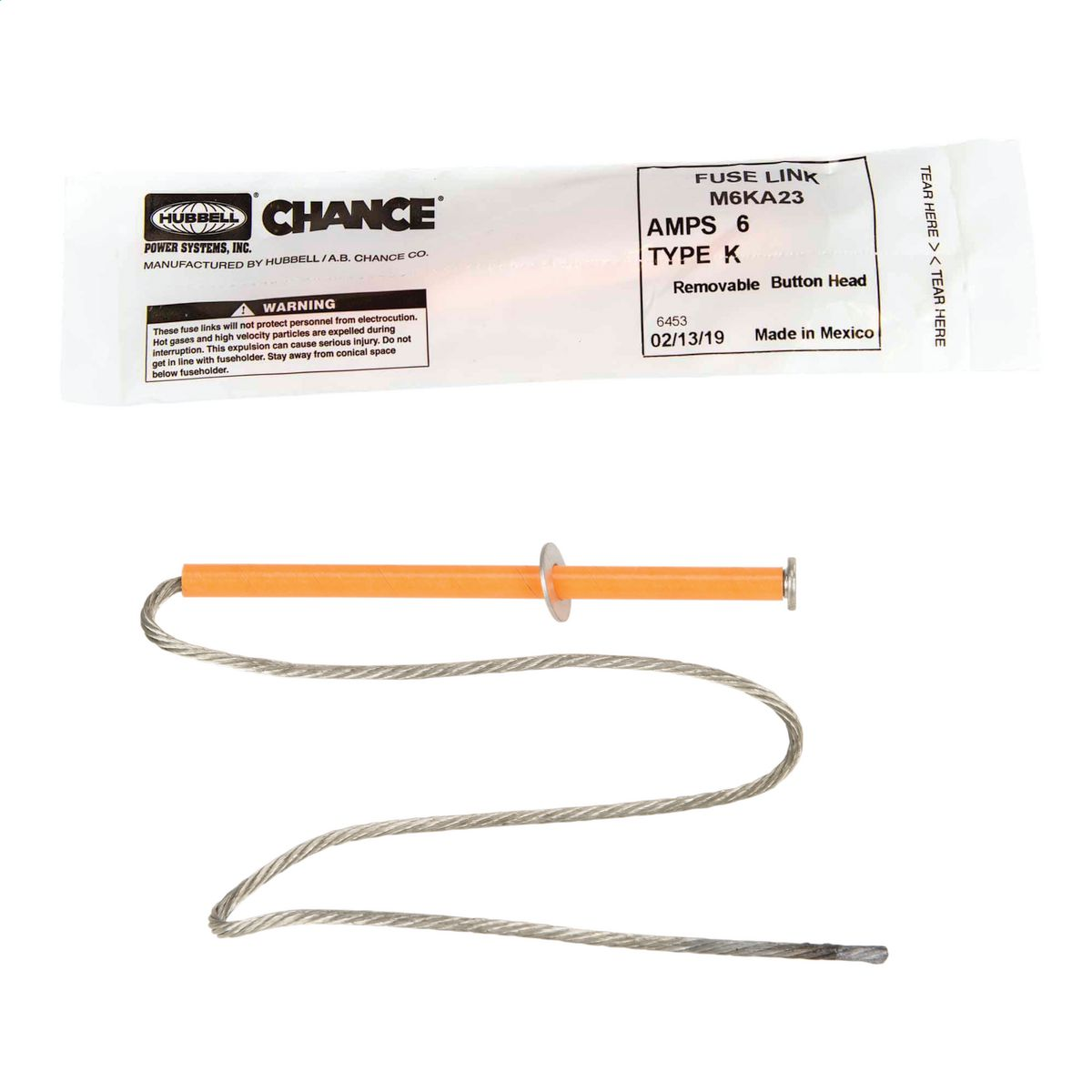 CHANCE M65K23 15KV 65A FUSE LINK
