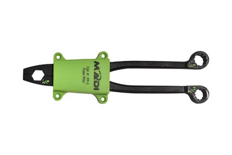 MADI TOOLS FP-1 FUSE PLIER 6 IN 1 SIDE CUTTER/FUSE CAP REMOVER AND 3 WRENCHES 9/16" 5/8" 3/4"