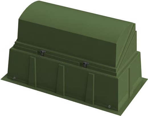 NORDIC ND-2722850-MG-168-4256-X 15/25KV 600A 3 PHASE W/ 4 POINT JUNCTIONS SECTIONALIZING CABINET 72" WIDE 28" DEEP