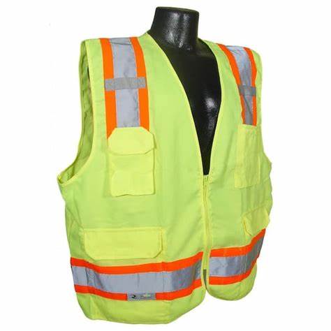 RADI SV62-2ZGT-L CL2 TWO-TONE SURV GRN TWILL LRG