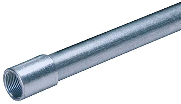 COND RIGID 1-1/2 STEEL CONDUIT BLACK CAP