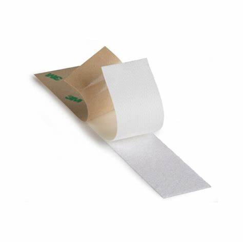 3M SJ3507 LOOP WHITE RECLOSABLE ADHESIVE FASTENER ROLL 1" W X 30' L