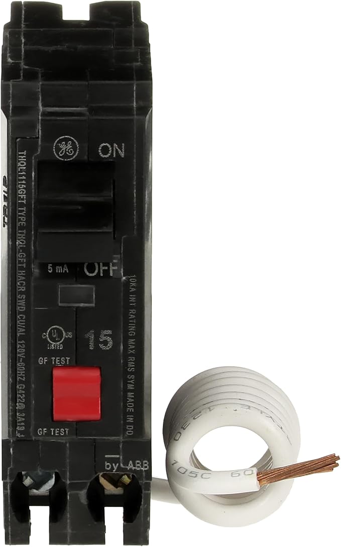 ABB THQL1115PGFT 1P 15AMP 10KAIC PON GROUND FAULT GFCI