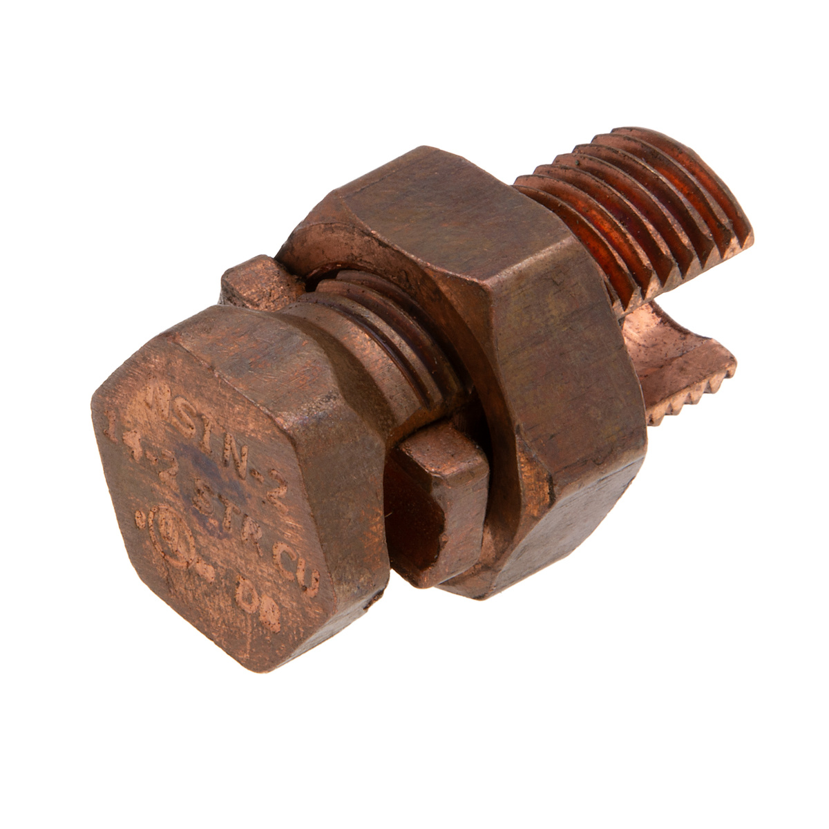 NSI N-2 2 AWG COPPER SPLIT BOLT