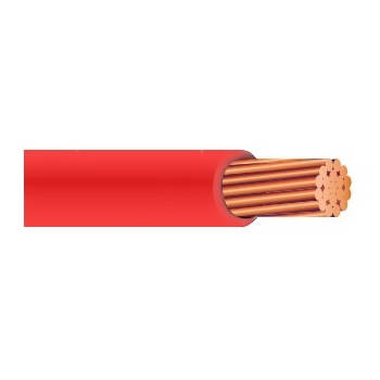 CUWIRE 10 RED PV CABLE 2500' REEL (19STR, 2KV) PV2K10RD2500-C